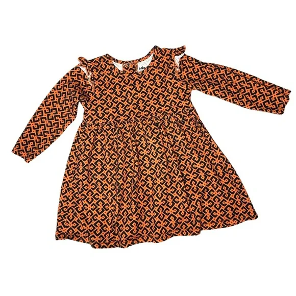 3t dress long sleeve Floral Long Sleeve Dress 3T